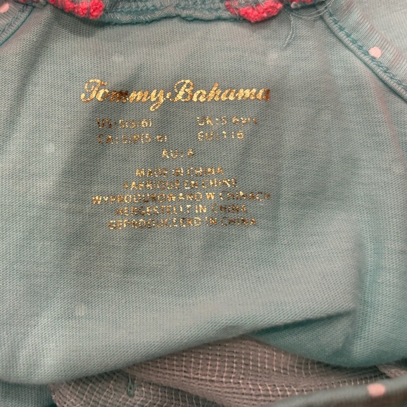 •5 for 20• bundle Tommy Bahama Little Girls Sequin Summer Tank Tops Size 5-6 - Picture 3 of 3